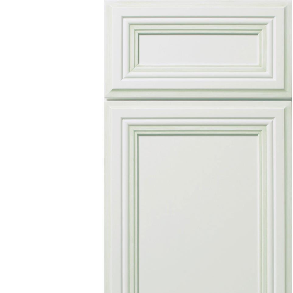 Square Pure White Paint - White Square Cabinets