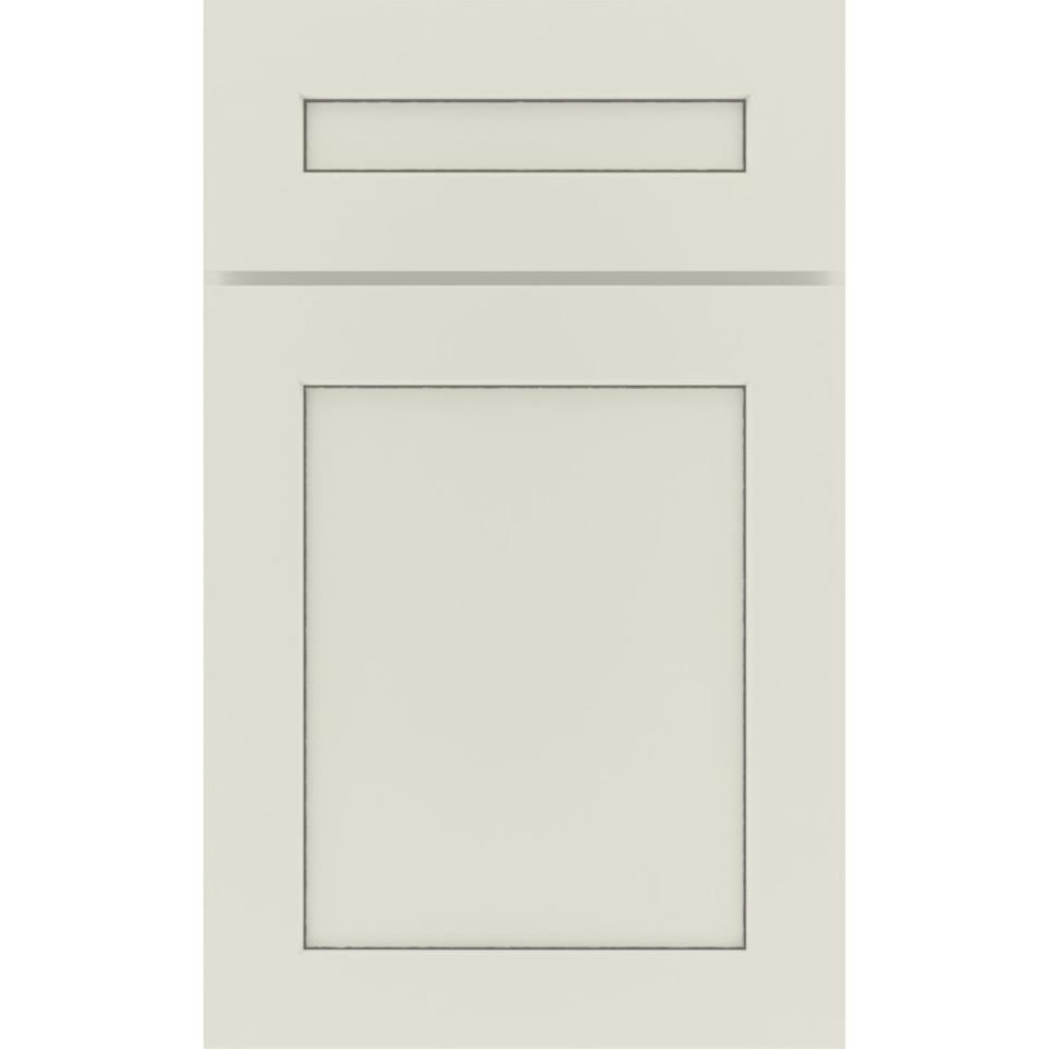 5 Piece Icy Avalanche Grey Stone Glaze - Paint 5 Piece Cabinets