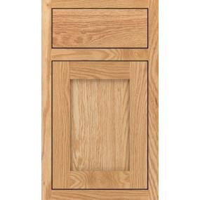 Square Natural Light Finish Square Cabinets