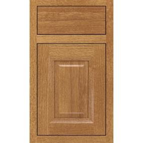 Square Wheatfield Light Finish Square Cabinets