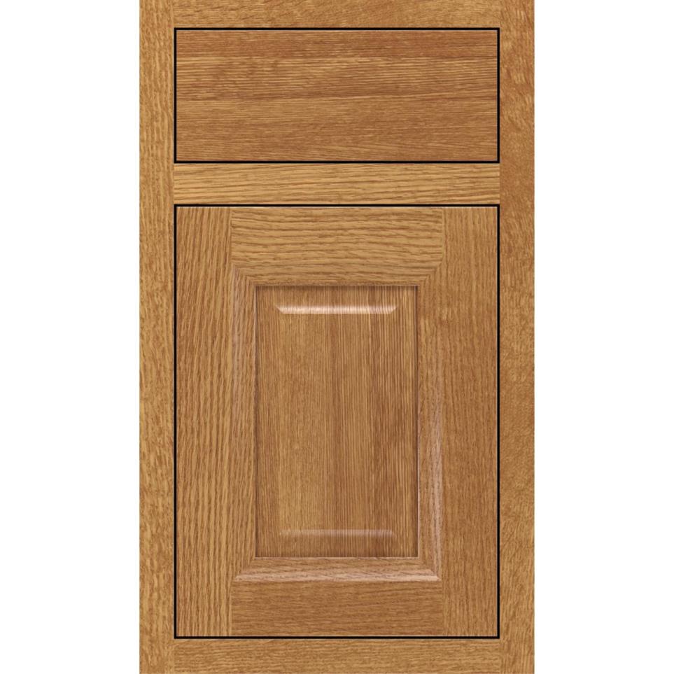 Square Wheatfield Light Finish Square Cabinets