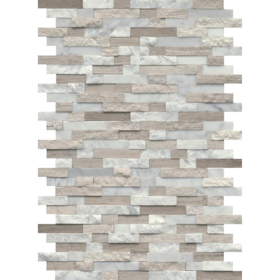 Mosaic Multi Gray Tile