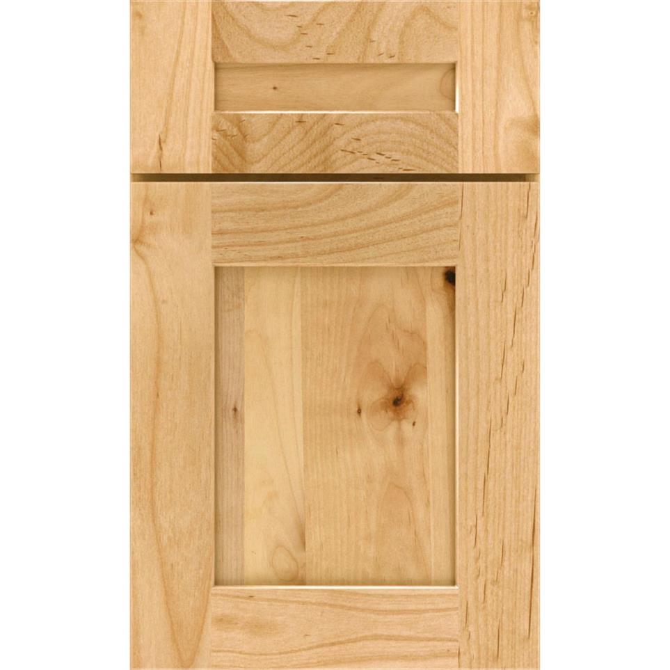 Square Natural Light Finish Square Cabinets