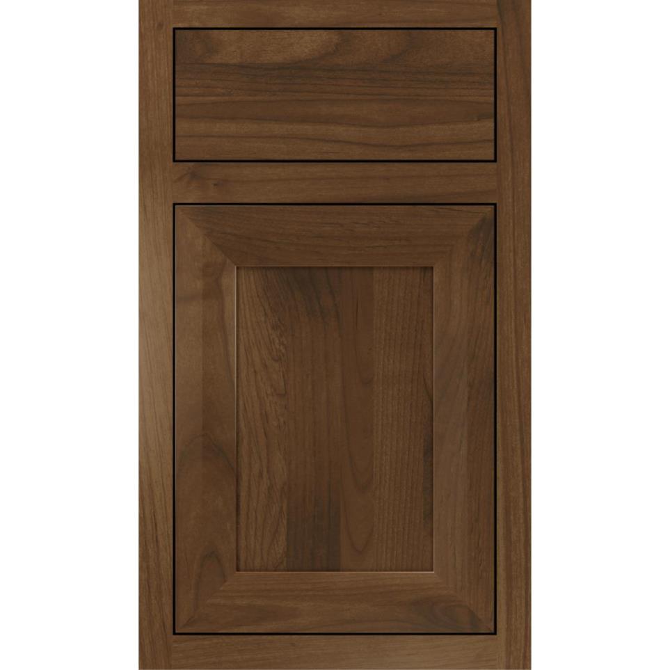 Inset Mustang Medium Finish Inset Cabinets