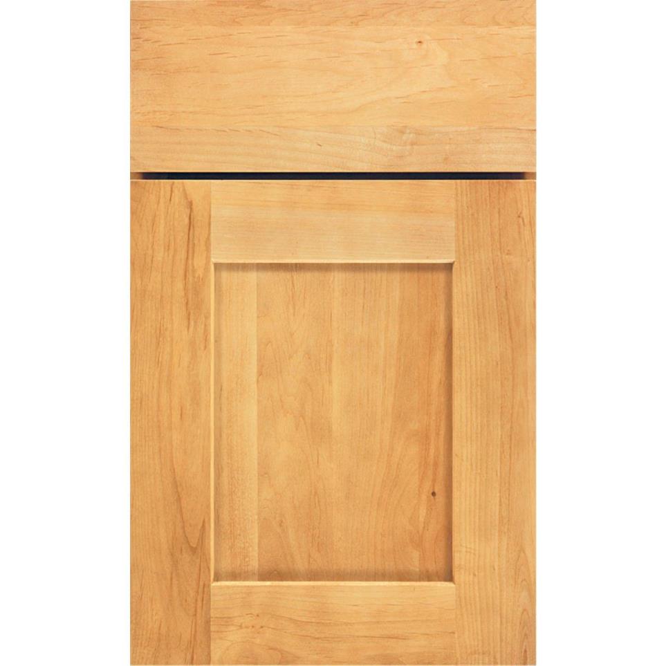 Square Natural Light Finish Square Cabinets