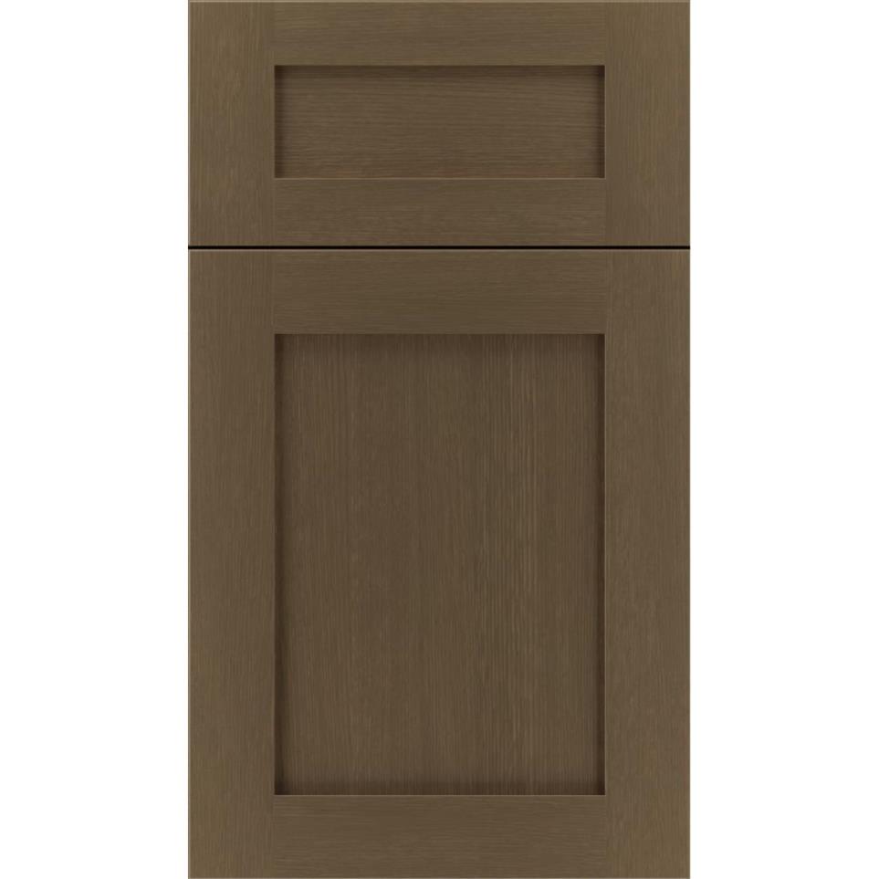 5 Piece Cortado Medium Finish 5 Piece Cabinets