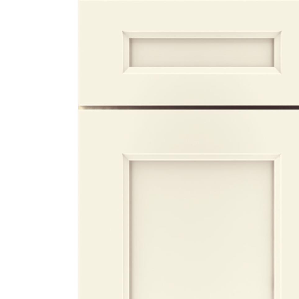 5 Piece Coconut Paint - White 5 Piece Cabinets