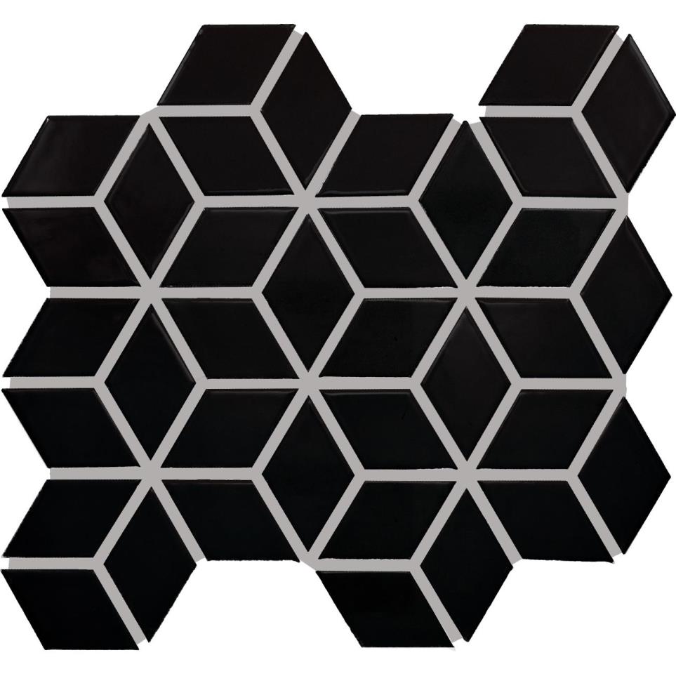 Mosaic Matte Black Matte Black Tile
