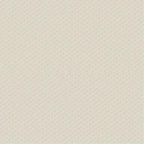 Pattern Creamy Satin White Carpet