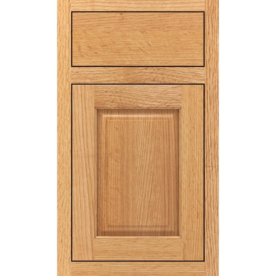 Inset Natural Light Finish Inset Cabinets