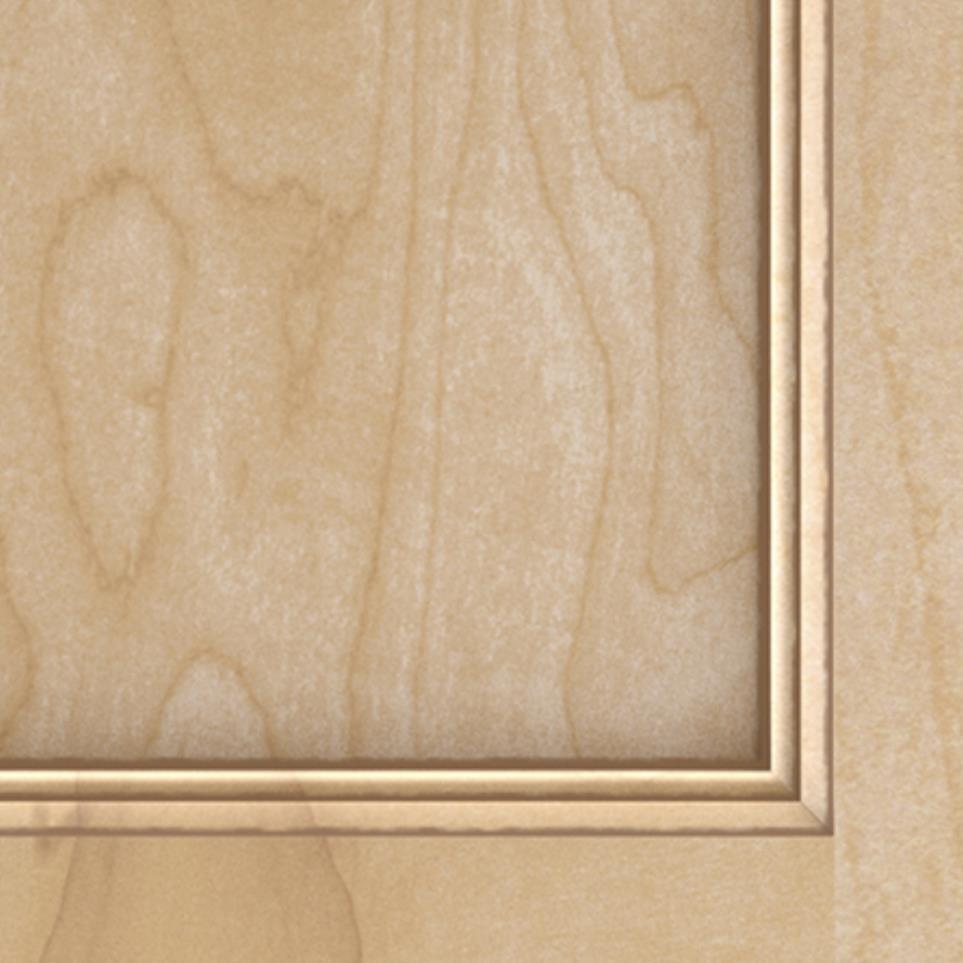 Square Natural Toasted Almond Penned Glaze - Stain Square Cabinets