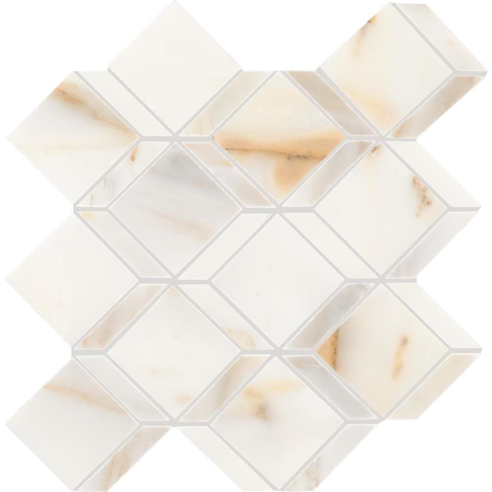 Mosaic Bella Polished Beige/Tan Tile