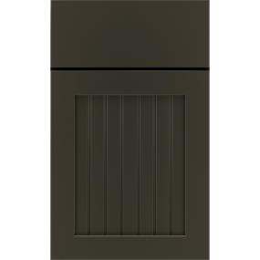 Square Forest Floor Dark Finish Square Cabinets