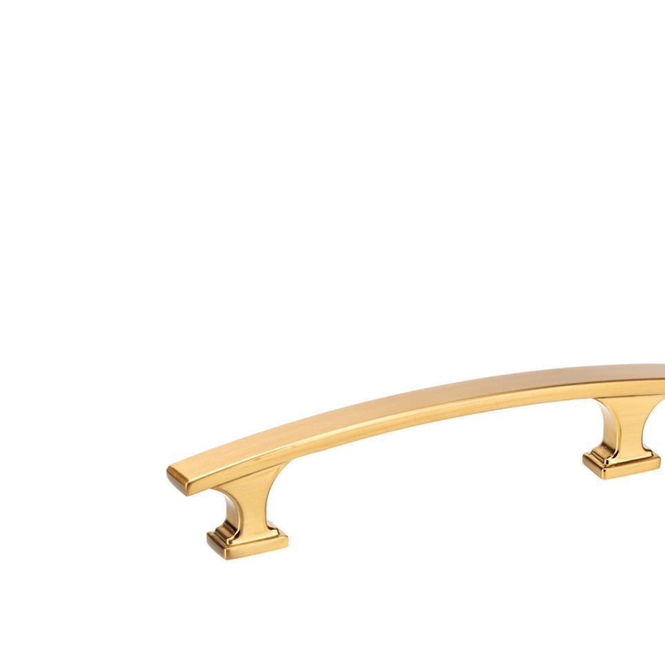 Pull Aurum Brushed Gold Brass / Gold Pulls