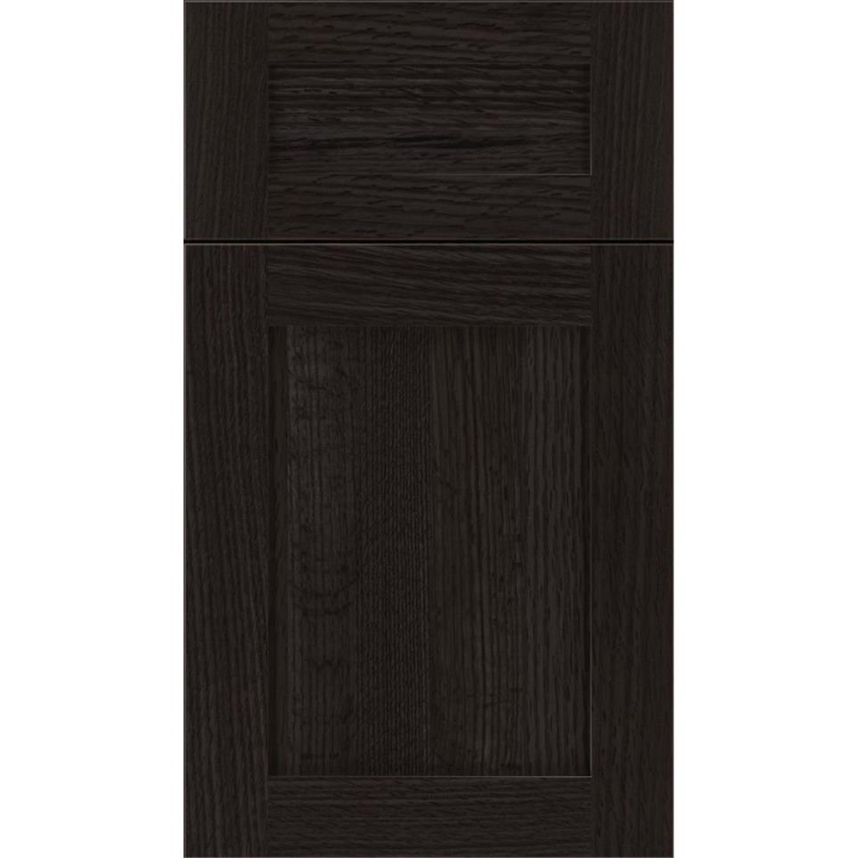 5 Piece Charcoal Dark Finish 5 Piece Cabinets