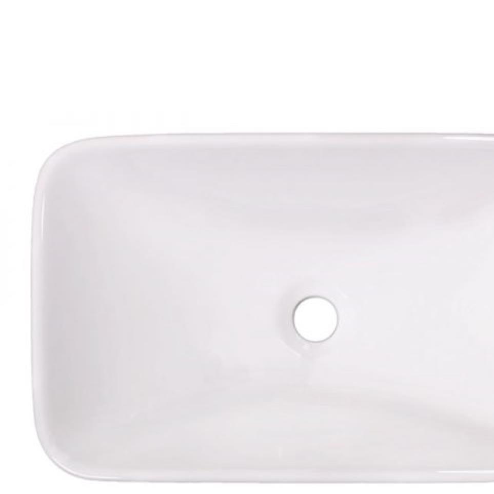 Bath White  Bathroom Sinks