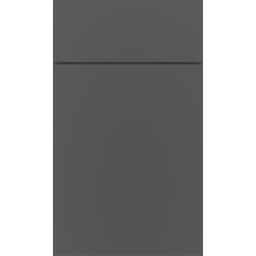 Slab Peppercorn Paint - Grey Slab Cabinets