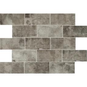 Tile Alcove Matte Gray Tile