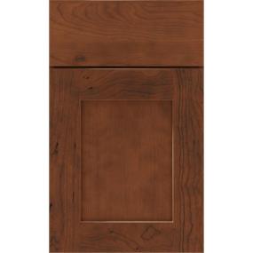 Square Tundra Dark Finish Square Cabinets