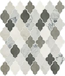 Mosaic Cirrus Storm Bld Honed Gray Tile