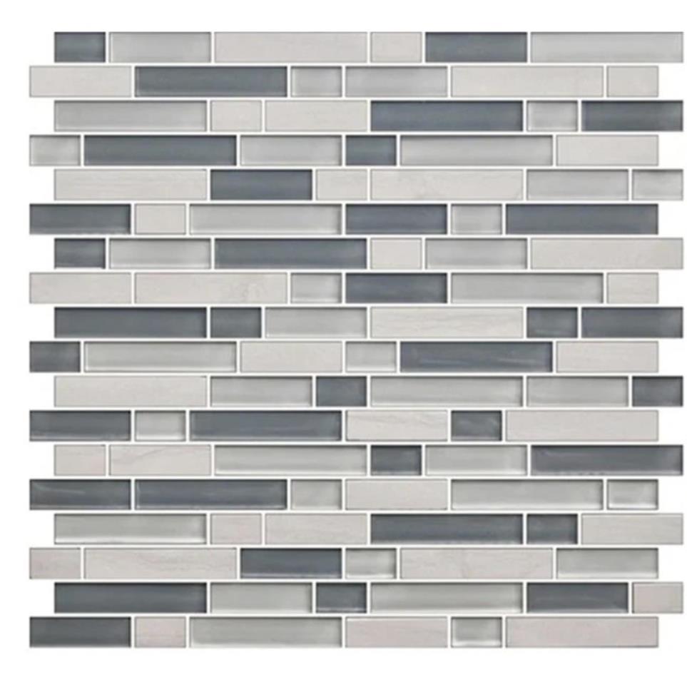 Mosaic Sea Cliff Blend Glass Blue Tile