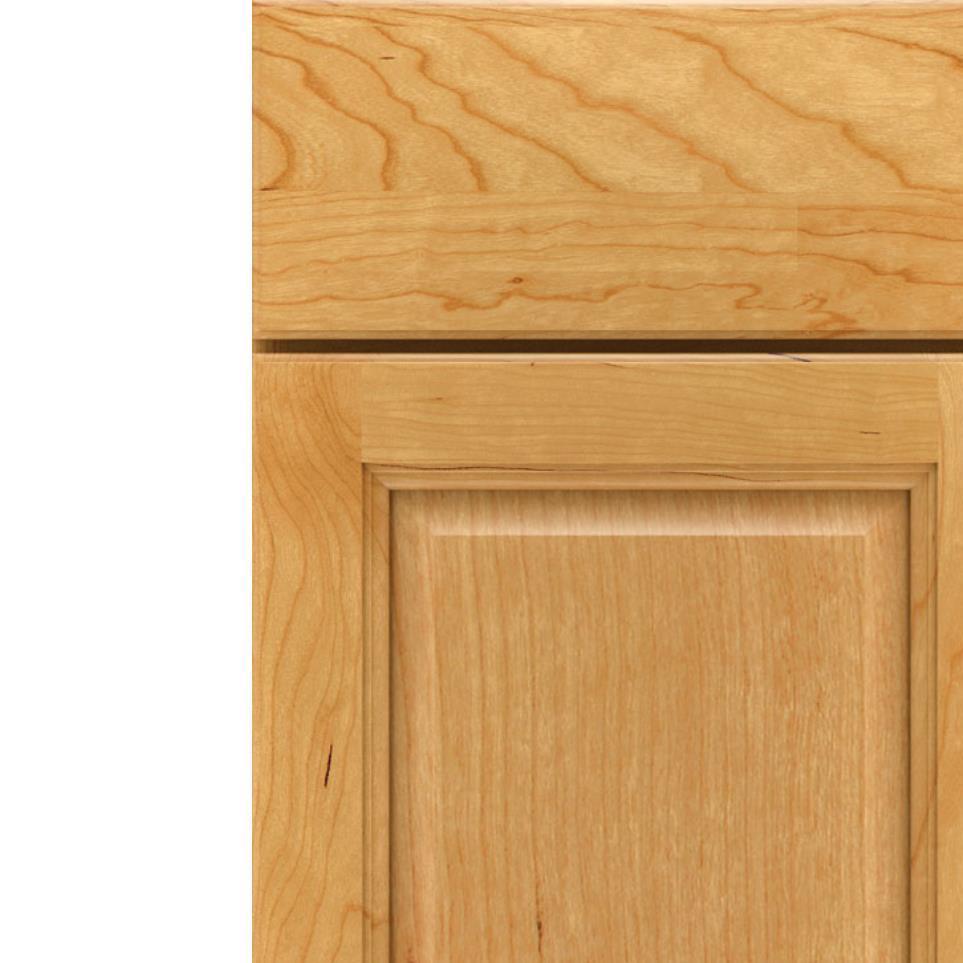 Square Natural Light Finish Square Cabinets