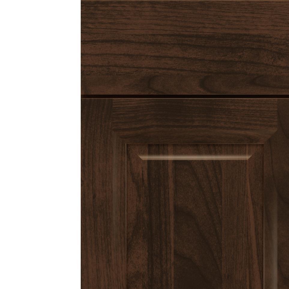 Square Rodeo Dark Finish Square Cabinets