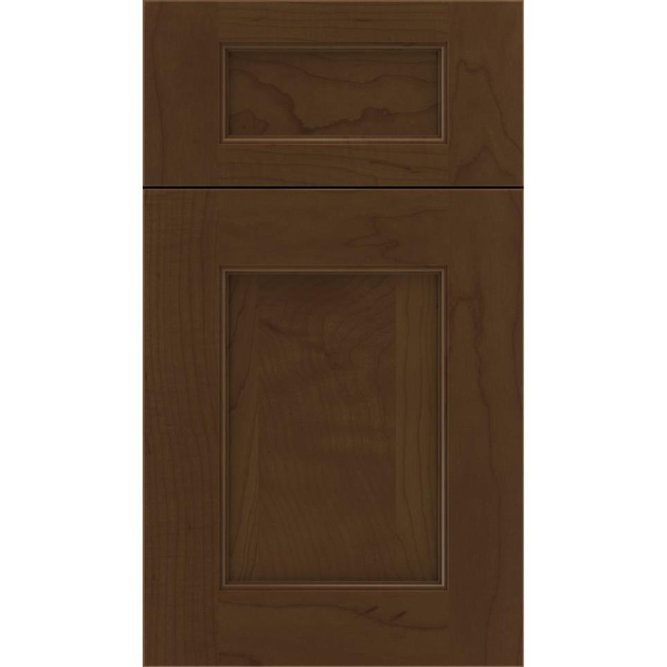 5 Piece Sienna Medium Finish 5 Piece Cabinets