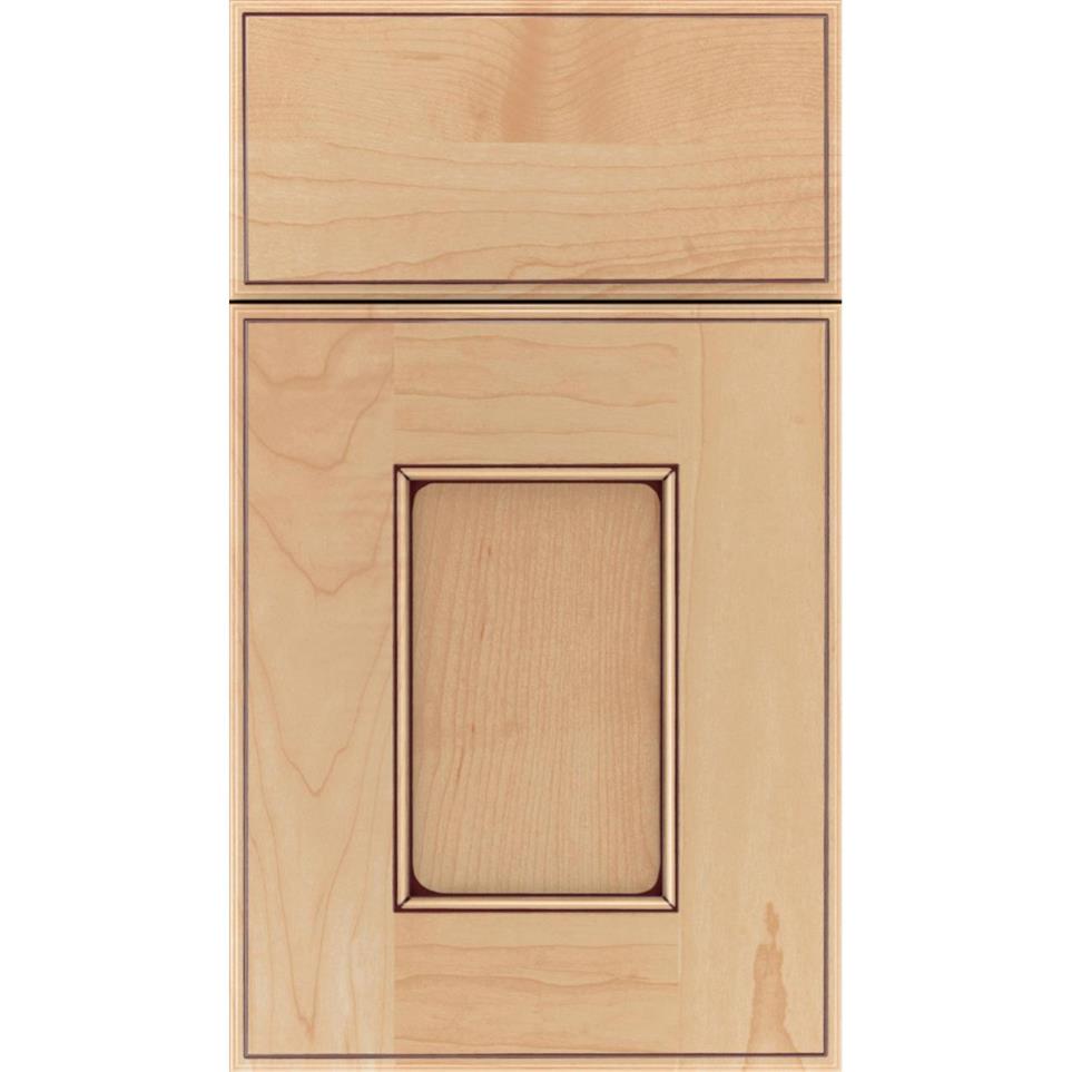 Square Natural Mocha Glaze Glaze - Stain Square Cabinets