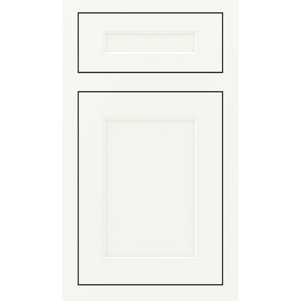 Inset Sterling White Paint - White Inset Cabinets