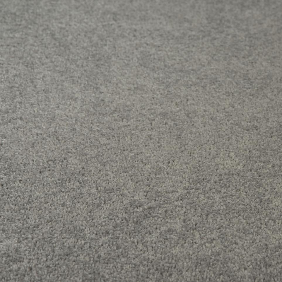 Textured Saxony Soft Smoke Gray Carpet