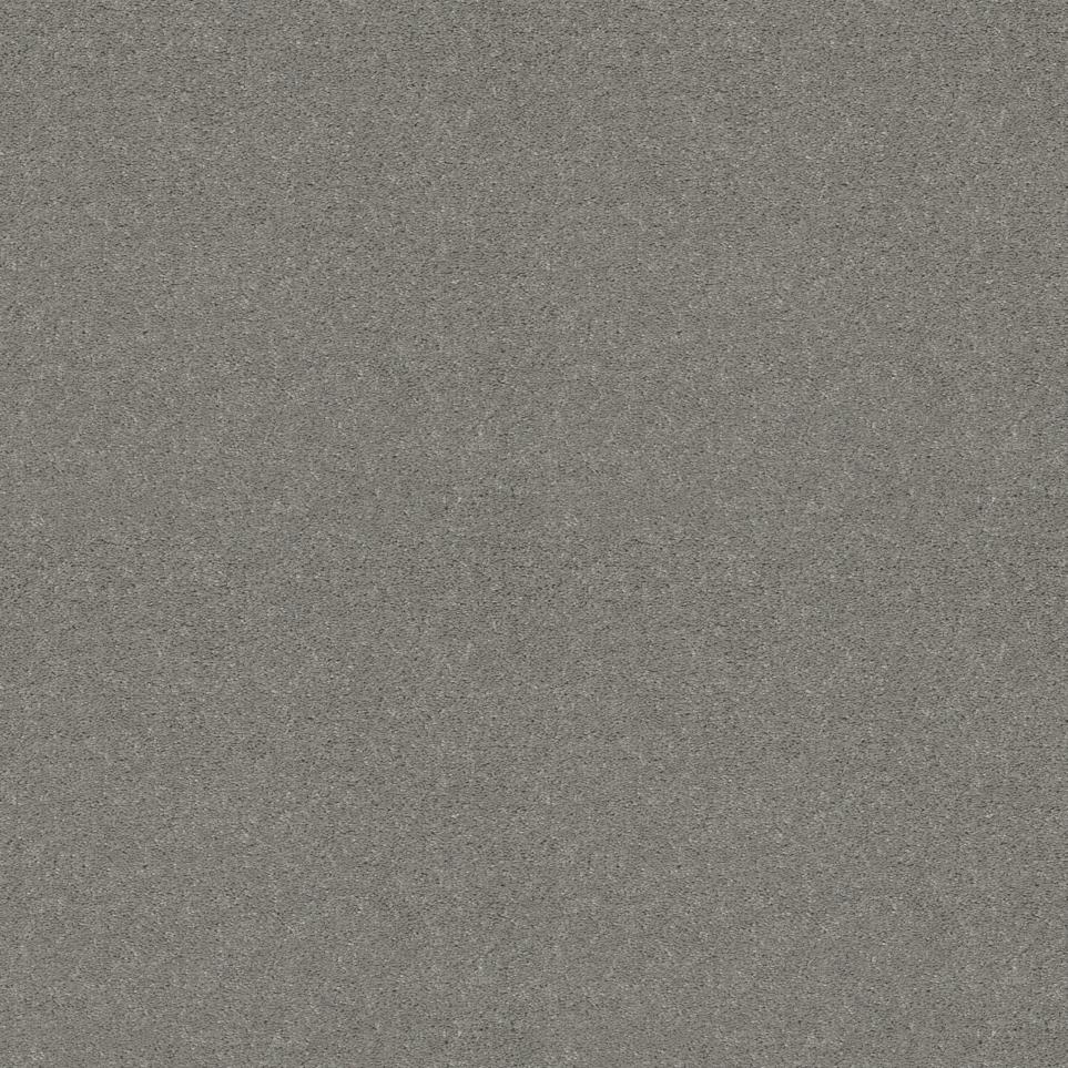 Textured Saxony Soft Smoke Gray Carpet