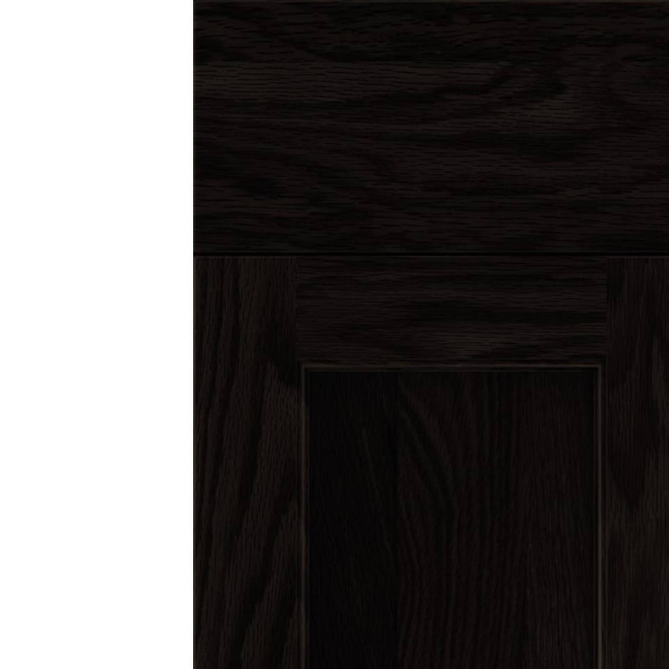 Square Charcoal Dark Finish Square Cabinets