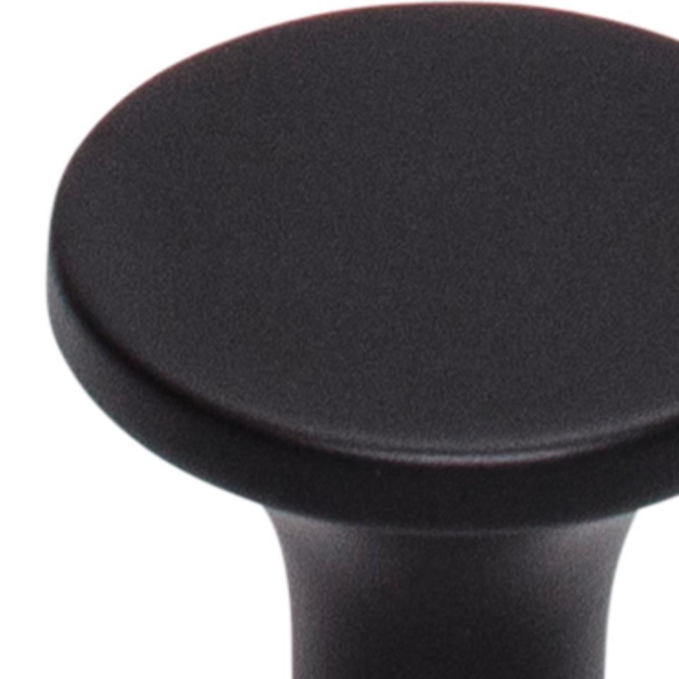 Knob Flat Black Black Knobs