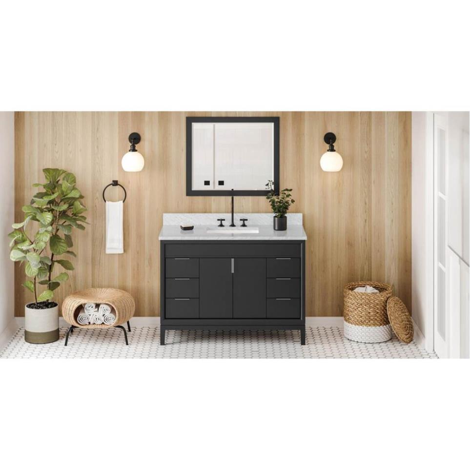 Base with Sink Top Black Grey / Black Vanities