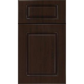 5 Piece Sambuca Dark Finish 5 Piece Cabinets