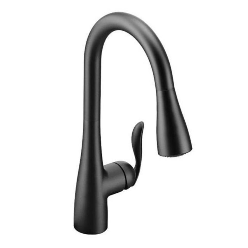 Kitchen Matte Black Black Faucets