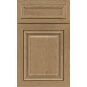 5 Piece Buckskin Medium Finish 5 Piece Cabinets