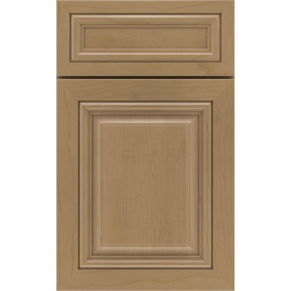 5 Piece Buckskin Medium Finish 5 Piece Cabinets