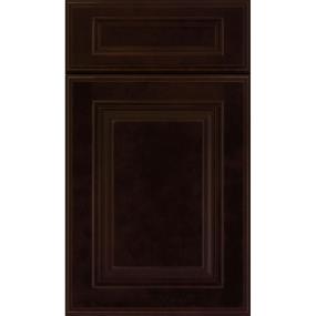 Square Sarsaparilla Dark Finish Square Cabinets