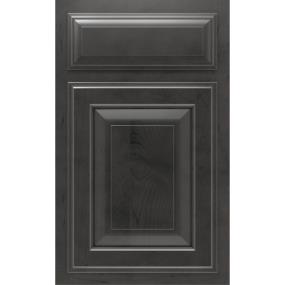 Square Storm Dark Finish Square Cabinets