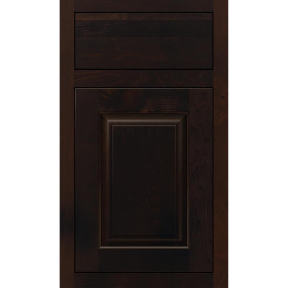 Inset Chocolate Dark Finish Inset Cabinets