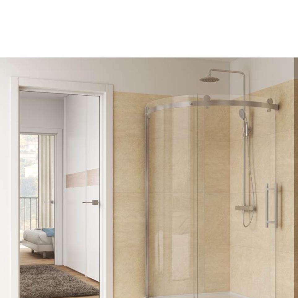 Door Brushed Nickel Nickel Showers