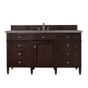 Base with Sink Top Burnished Mahogany Dark Finish Vanities