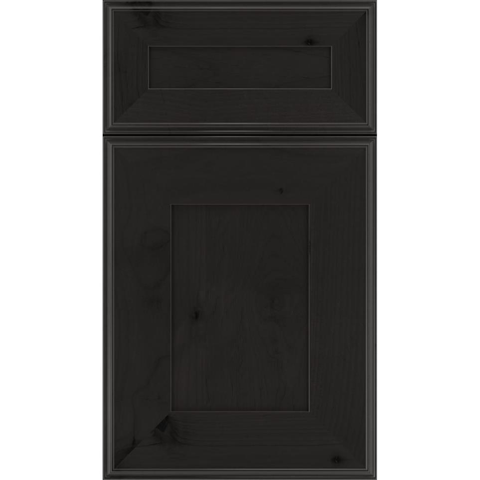 Square Charcoal Dark Finish Square Cabinets