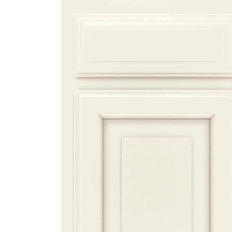 Square Coconut Amaretto Creme Glaze - Paint Square Cabinets