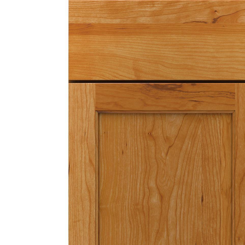 Square Sandpiper Light Finish Square Cabinets