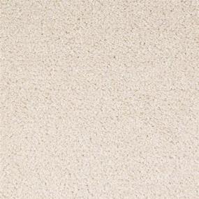 Textured Saxony Eminent White Carpet