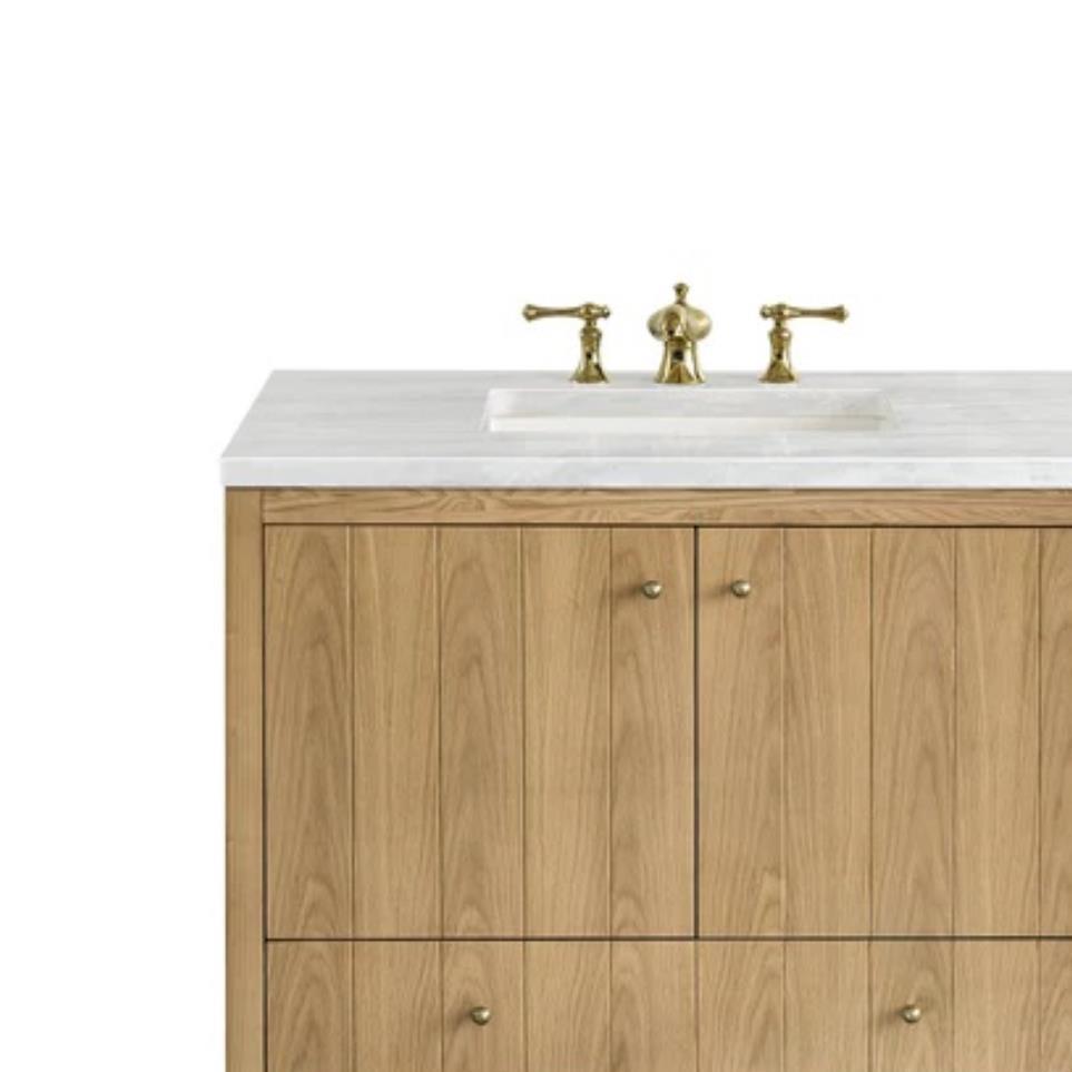 Base with Sink Top Light Oak Light Finish Vanities