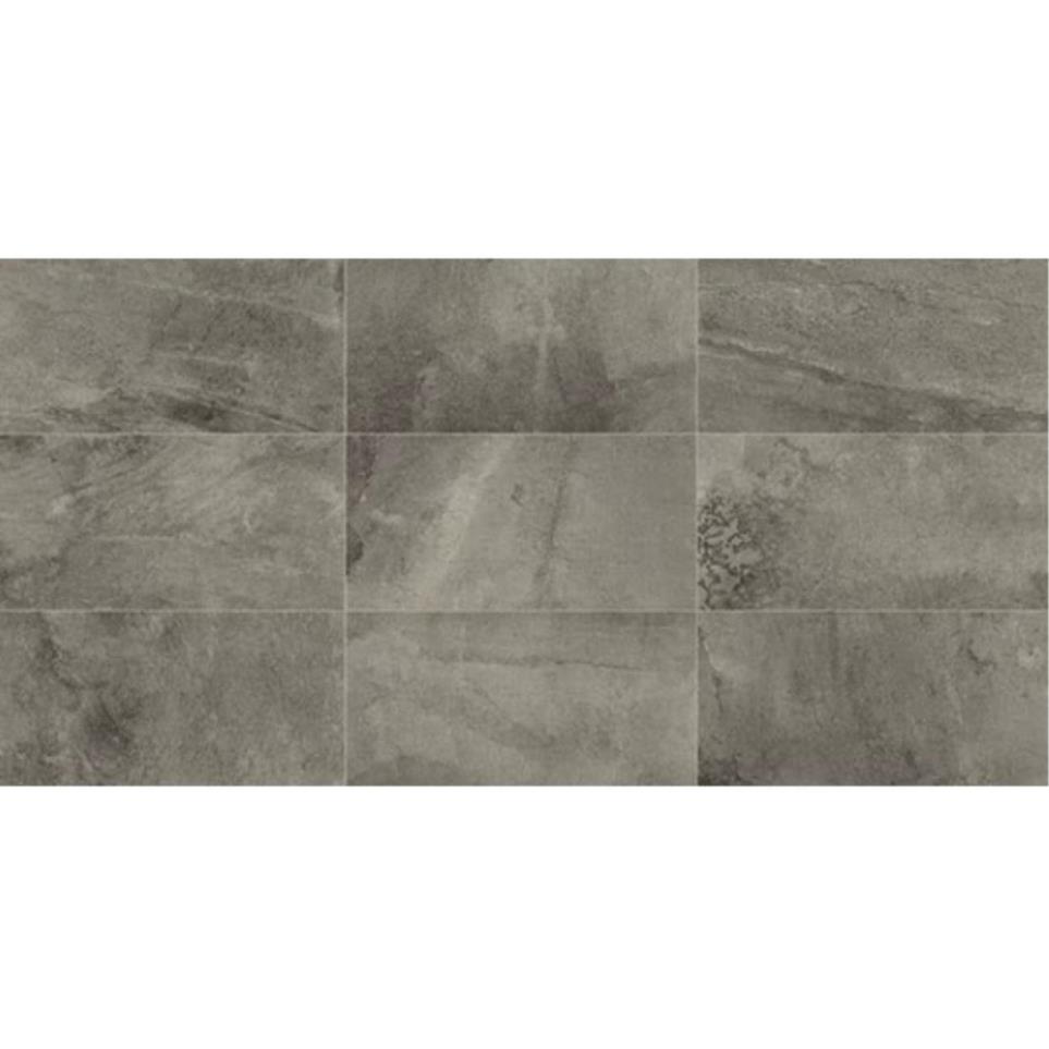Tile Meta Dark Gray Matte Gray Tile